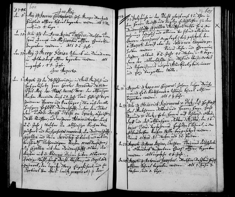 Carolus Bernardus Wittiber, Mitstifter der Bruderschaft